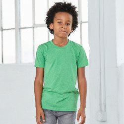 3413Y - T-shirt enfant en triblend à manches courtes