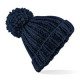BC483 - Grand bonnet tricoté main