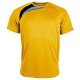 PA436 - T-shirt sport à manches courtes unisexe