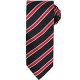 PR783 - Cravate à motif rayé gauffré