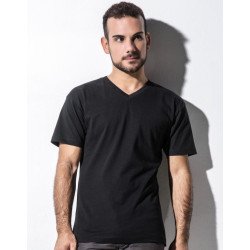 TM-SSL-V-OG018 - James Mens Organic V-Neck T-Shirt
