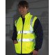 HV008SL - Fluo Quilted Jacket with Zip-Off Sleeves