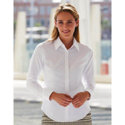 65-002-0 - Oxford Shirt Long Sleeve Lady-Fit