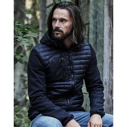 9628 - Hooded Crossover Jacket