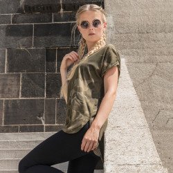 BY064 - T-shirt Camouflage Femme