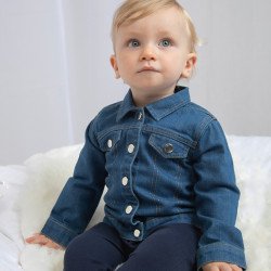 BZ053 - Baby rocks veste en jean