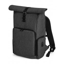 QD995 - Q-Tech Charge Roll-Top Backpack
