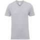41V00 - T-shirt col V en coton de première qualité