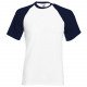 61-026-0 - T-shirt baseball manches courtes