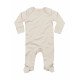 BZ35 - Organic Sleepsuit with Scratch Mitts