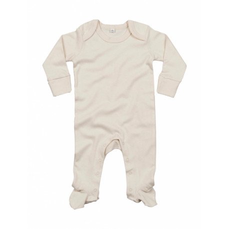 BZ35 - Organic Sleepsuit with Scratch Mitts