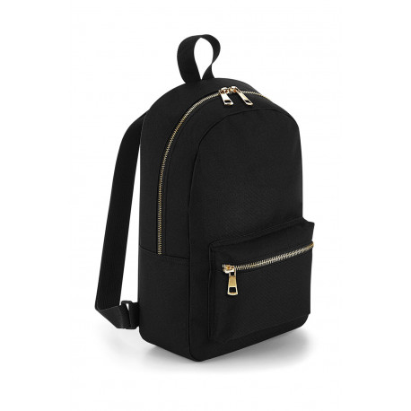 BG233 - Metallic Zip Mini Backpack