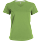 KB381 - T-shirt col V manches courtes femme