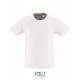 02078 - Kids` Round Neck Short-Sleeve T-Shirt Milo