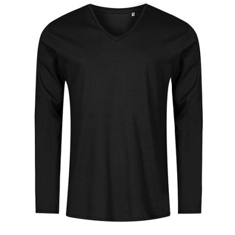 1460 - Men´s V-Neck T-Shirt Long Sleeve